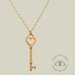 A Key Pendant Necklace By Tiffany & Co