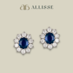 A Pair of Classic Sapphire Earrings